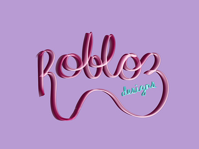 Robloz designs branding design illustration illustrator logo neon sign