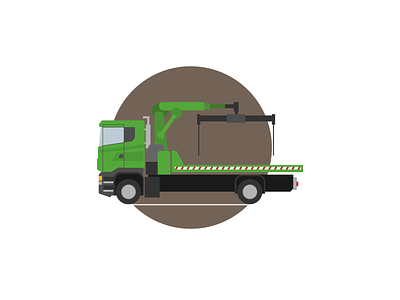 evacuator design evacuator graphic design help icon illustration logo truck vector