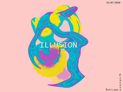 Illusion design graphic design icon illustration logo photoshop photoshop art poster poster design vector