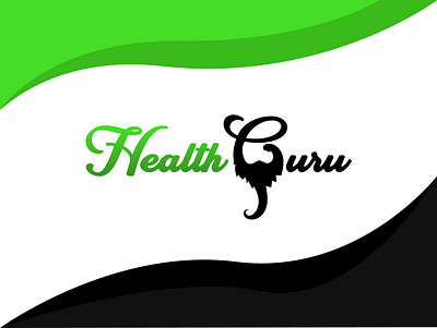 Heath Guru branding different logo fun logo gradient logo health logo illustration inspiration logo logo design logo designer logo ideas logo inspiration unique logo