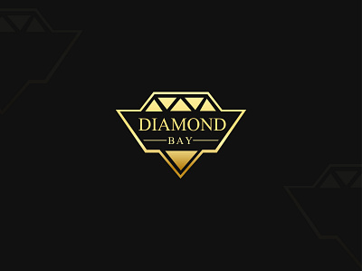 Diamond Bay branding illustration inspiration logo logo design logo designer logo ideas logo inspiration logos tahsin nihan unique logo