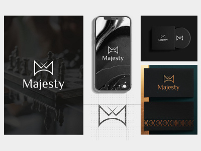 Majesty Logo branding design illustration inspiration logo logo design logo designer logo ideas unique logo