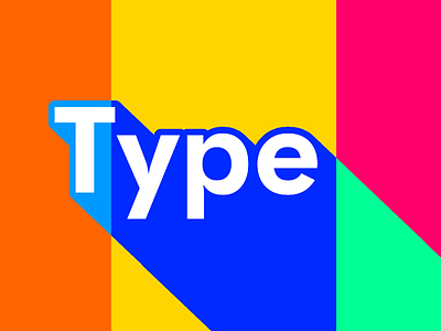 "pop" type art artwork color colorful pop popart type typogaphy