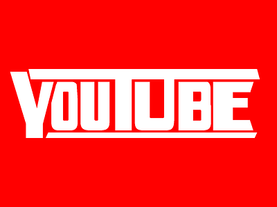 youtube typography concept art
