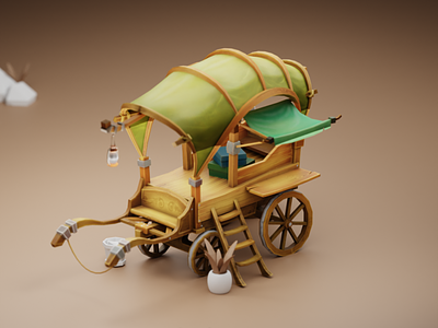 OLD CART 3D