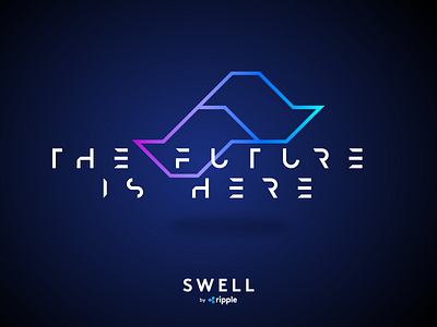 Swell 2017 event branding event design future logo ripple swell