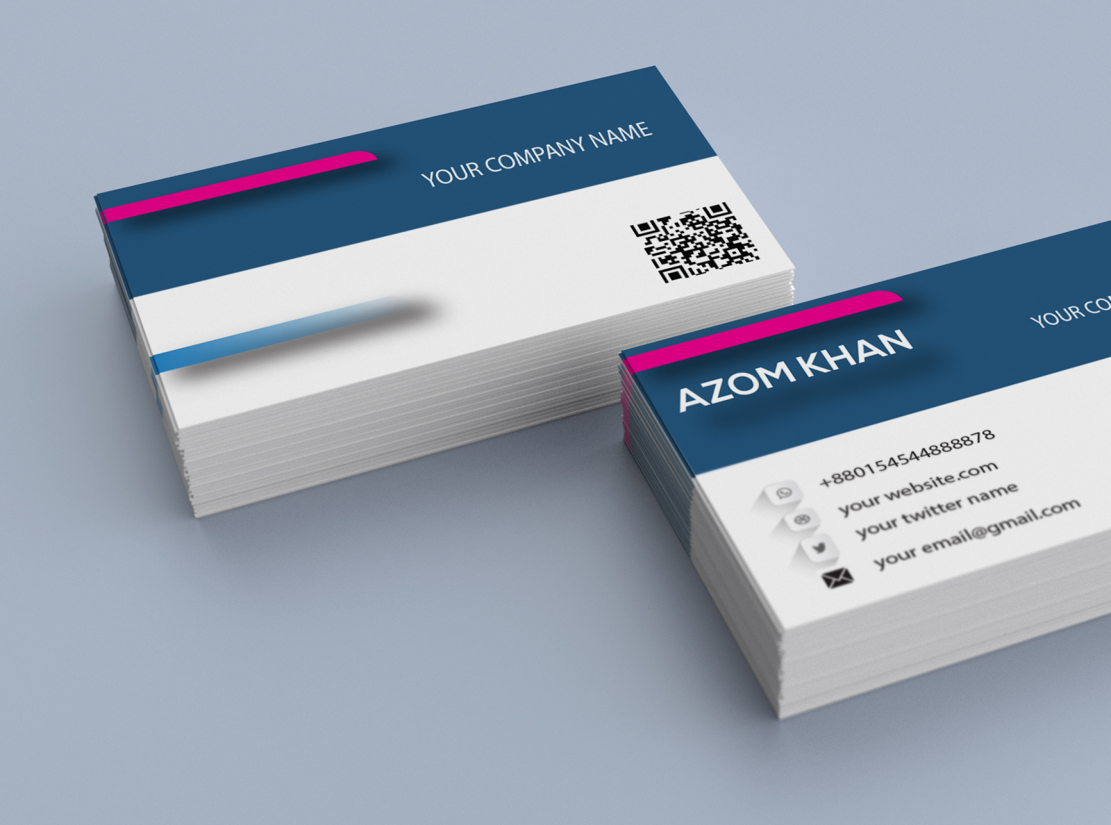 Dribbble BUSINESSCARDJ.jpg by Md Gausel Azom