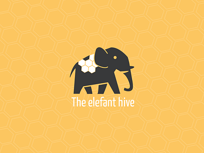 Elephant Hive - Logo animals branding design icon logo logo design minimal minimalist