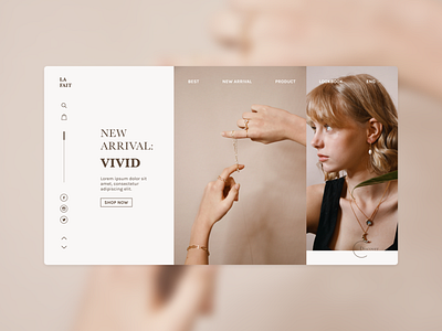 La Fait Accessories Store Web Design