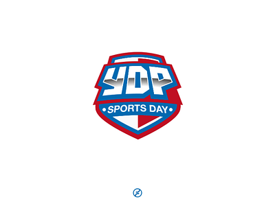 YDP Sports Day brand challenge design event event logo graphic design logo shields sport teen youth