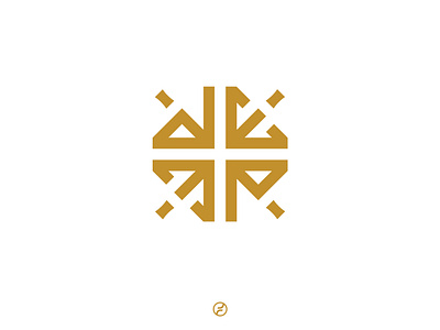 Darmawanta design geometic geometry gold graphic design initial logo logo design logomark monogram