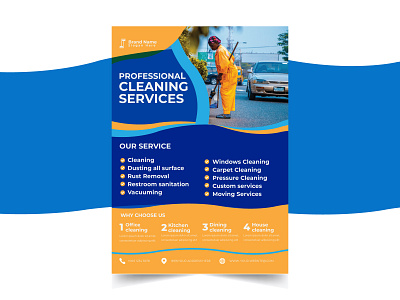 cleaning service flyer template design cleaning flyer cleaning design cleaning flyer design