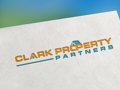 Clark Property Partners brand logo design logo logo designs logodesign minimalist logo design unique logo design