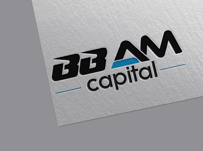 Logo Design for BBAM Capital bbam logo bbam logo brand identity branding capital logo custom flat logo minimalist signature
