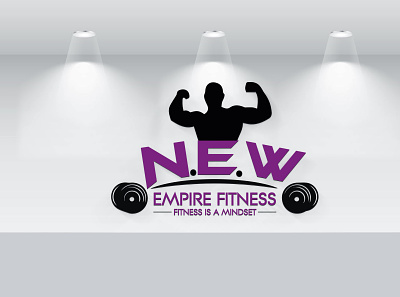 Fitness Gym Logo brand brand identity branding custom design flat logo minimalist signature vector