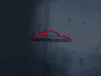 CARSPA.LONDON LOGO branding custom design flat icon logo minimalist sign signature symbol