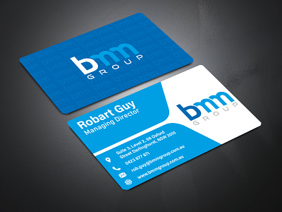 BMM Group Business Card brand identity business card business card design business card template business cards corporate branding corporate card design