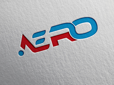 AERO Letter Logo Design brand branding company branding custom flat logo logo collection logo design minimalist signature