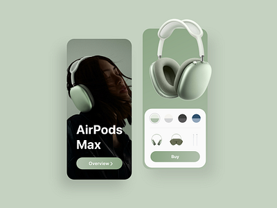AirPods Max airpods airpodsmax app apple concept headphone ui ui design uidesigner uiux