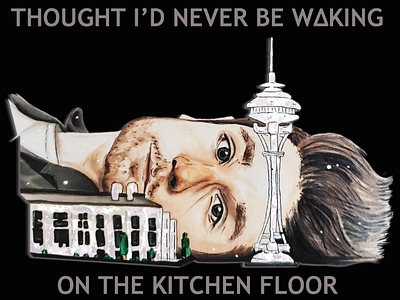 Dan Smith is on the floor bastille marker portrait fanart