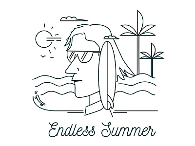 Surfer- endless summer