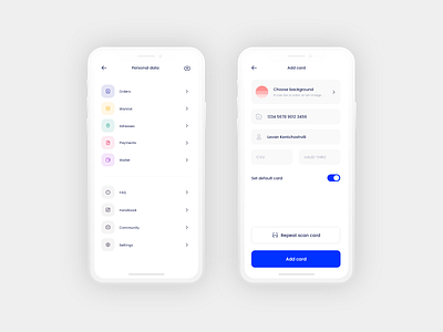 Wallet App UI