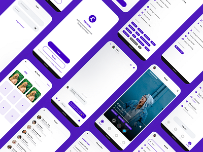 Reedcom - Roommate Finding Service androidapp androidnative appdesign application beautiful casestudy design digitalproduct dribbble best shot figma findingservice fresh global intuitive mobileapp purple startup ui uiux uxdesign