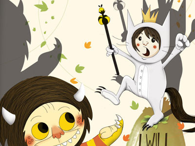 Where the Wild Things Are Illustration