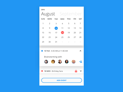 Calendar App