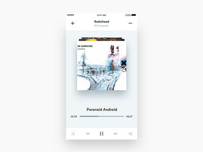 Daily UI - Music App