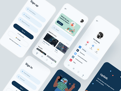 Frontend Learning App Design by Thami Ndawonde on Dribbble