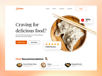 Restaurant Landing Page