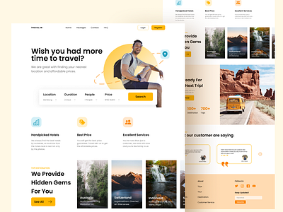 Travel Agency Landing Page