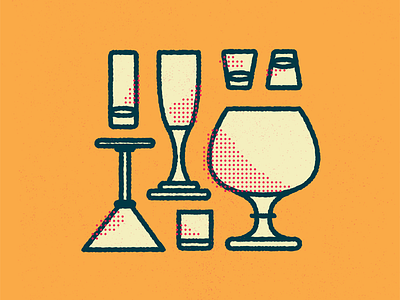 Campari Soda 🍸 by Egg Doodle on Dribbble