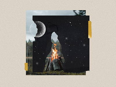 Artboard snippet 2 camp collage fire snippet