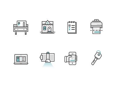 Selling Process Icons