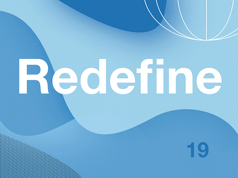 R19 Conference branding conference design redefine