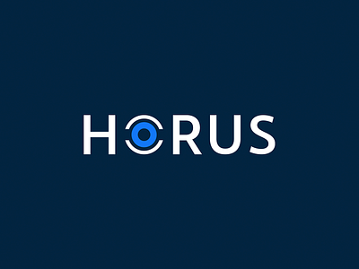 HORUS Logo app branding design graphic design illustration logo typography vector