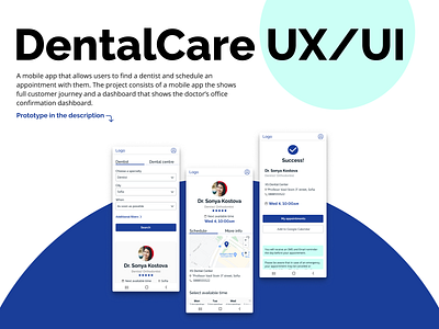 Dental Care UX/UI