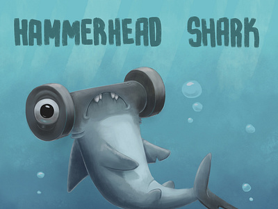 Hammerhead Shark illustration