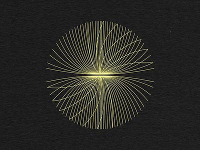 Star Gate abstract geometric illustration shirt space t shirt tee