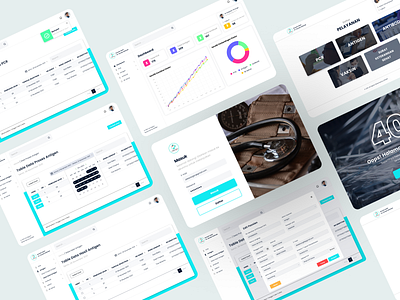 Hospital RSHBH Dashboard Page Design