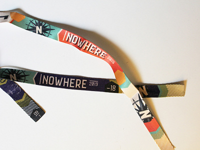 Nowhere 2019 wristband