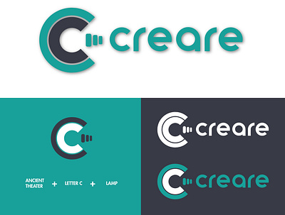 Creare branding design graphic design icon illustrator logo logo design logo presentation logodesign logotype vector