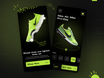 Shoes App Concept Design adidas app clean creative dribbble2022 ecommerce footwear landingpage mobileapp nike nike air online shop sale shoesapp sneaker ui ux
