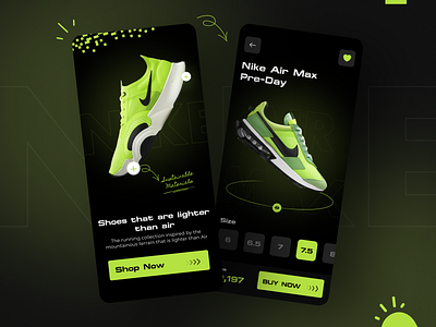 Shoes App Concept Design