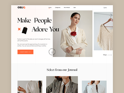 Fashion Store Landing Page