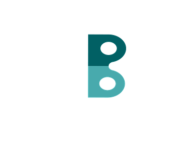 B Letter Logo art b letter b letter logo b logo branding design flat illustrator logo minimal