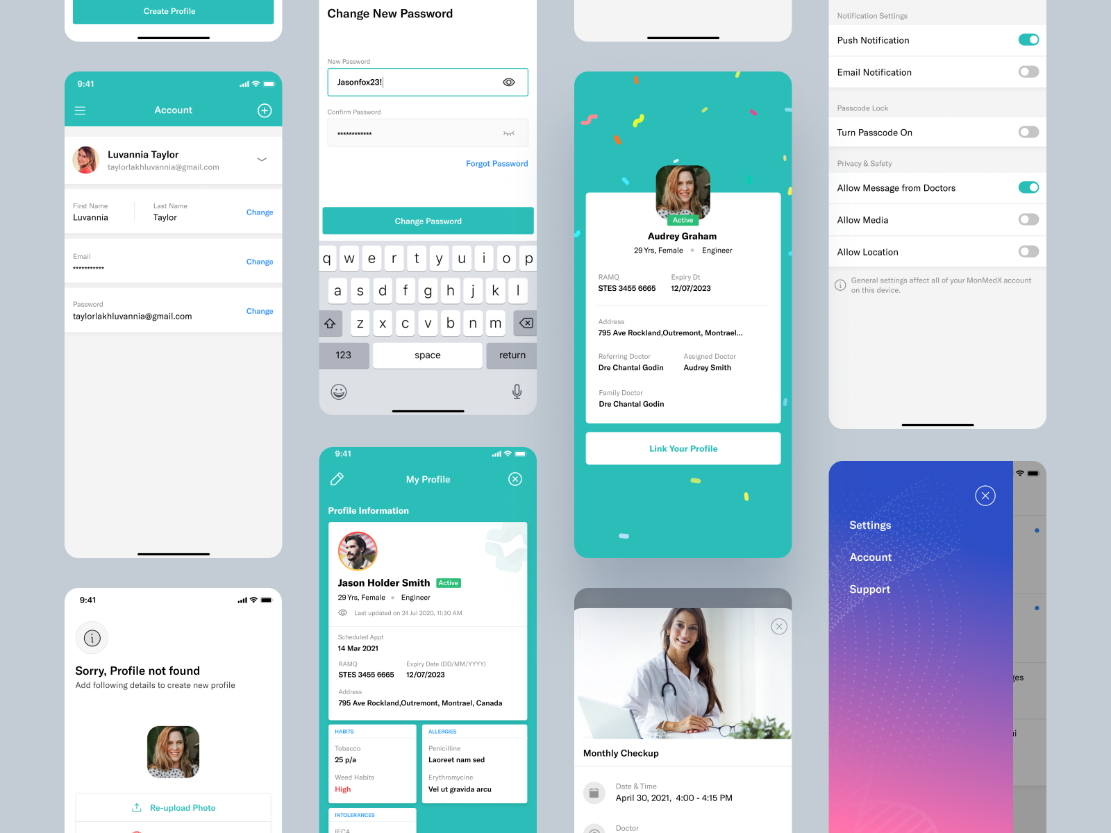 Medical App by Jenishiya on Dribbble