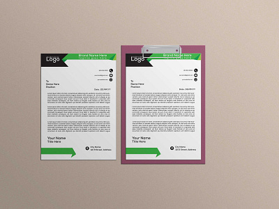 letterhead design